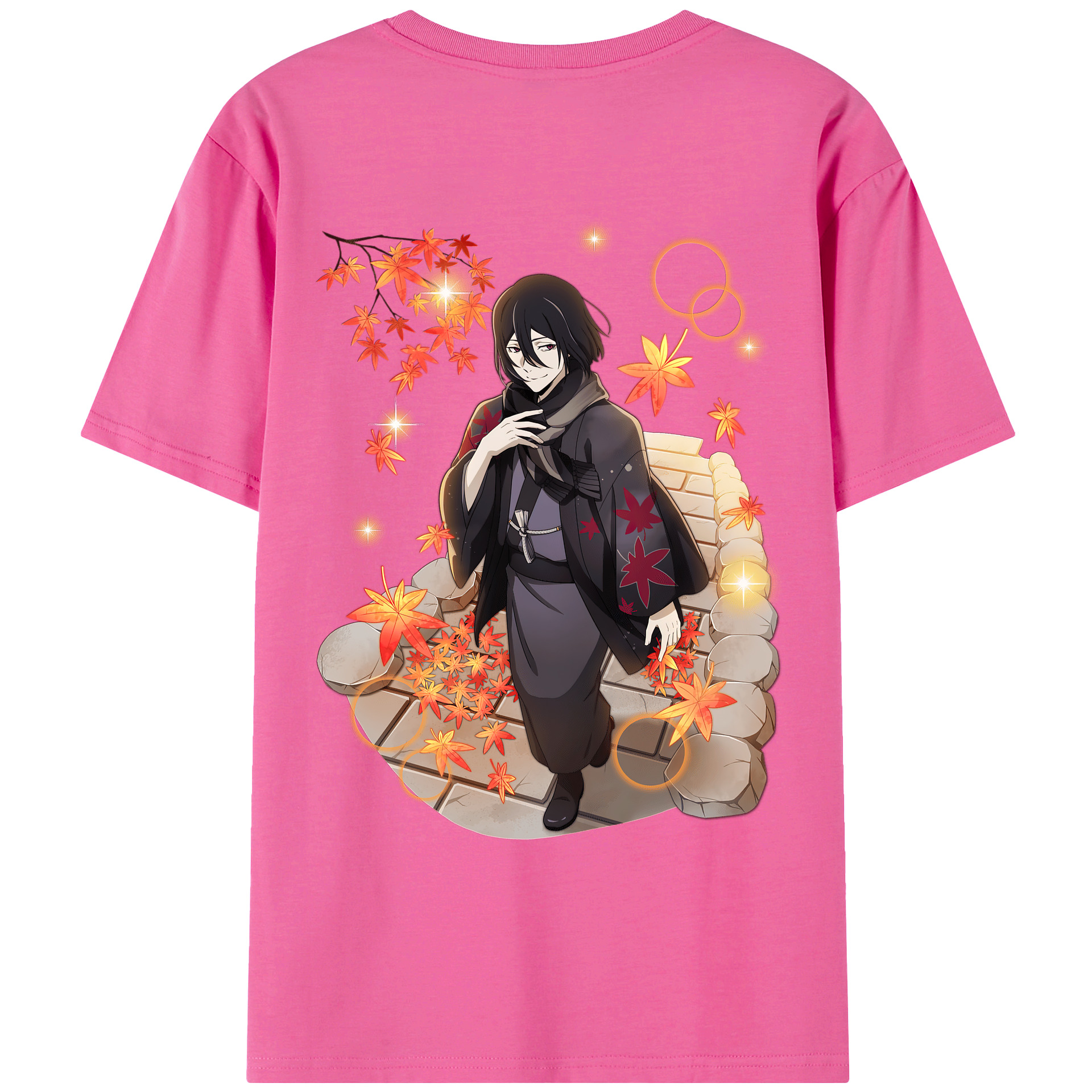 （画像用） 文豪ストレイドッグス Bungo Stray Dogs レディース半袖Tシャツ(バックプリント)